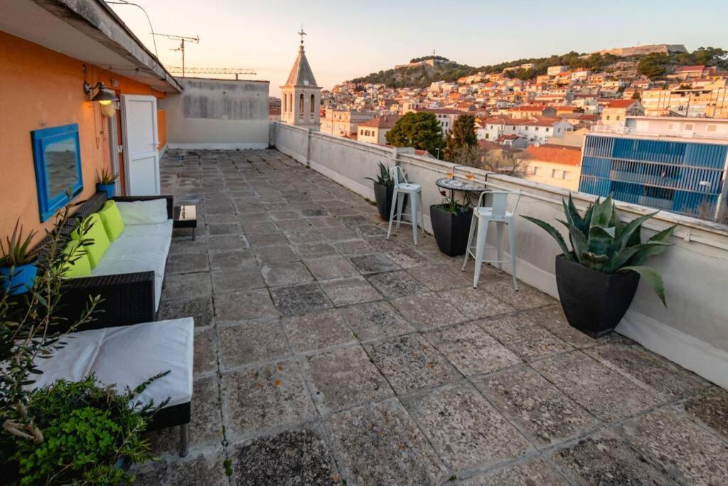 The Spot - Rooftop In The City Centre + Parking Sibenik Exterior photo